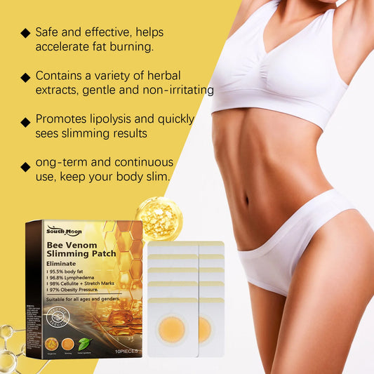 South Moon Bee Venom Body Shaping Patches For Belly Slimming Detox