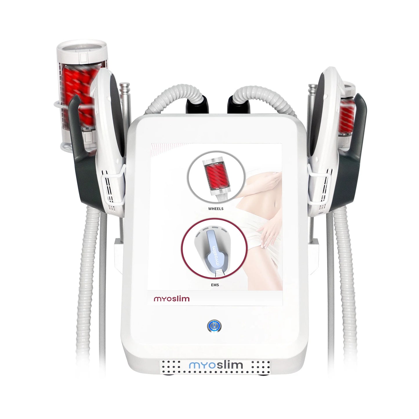 MYOSLIM EMS Vacuum Inner Ball Roller 360 Degree Cellulite Massage