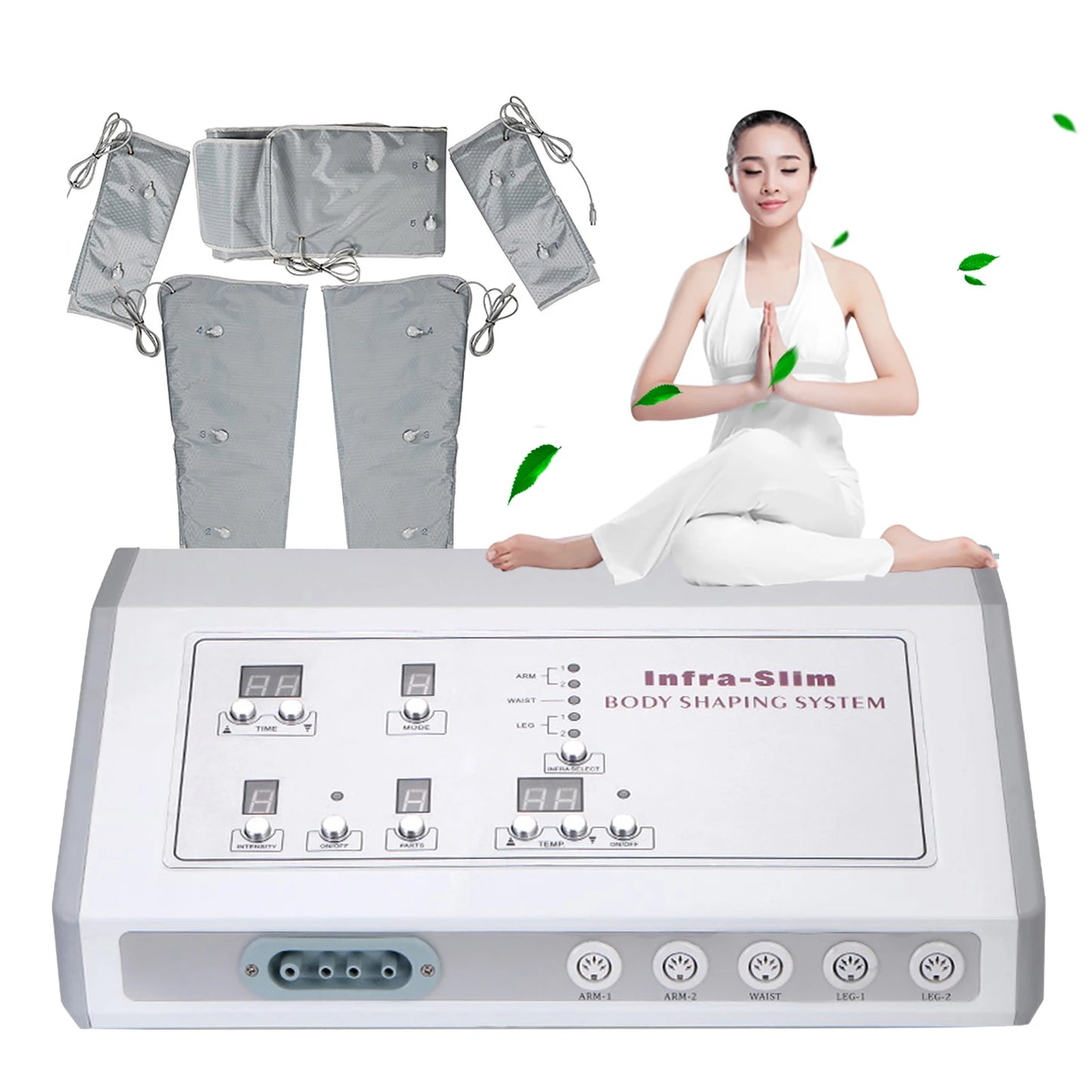KYD A1217 Air Pressure Massage Heating Leg Massager For Circulation