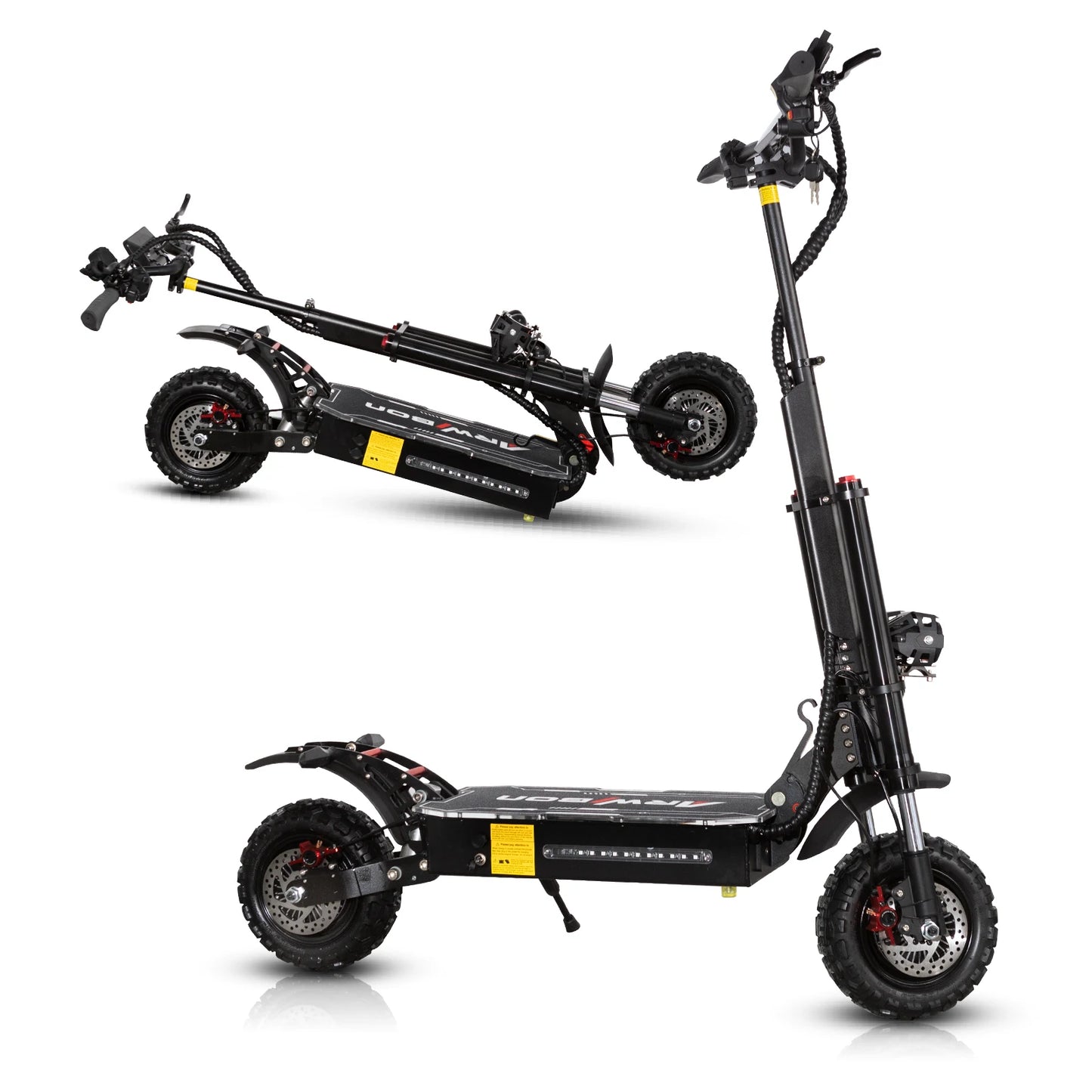 Q12 PRO Electric Scooter 3000W Dual Motors Folding Fast