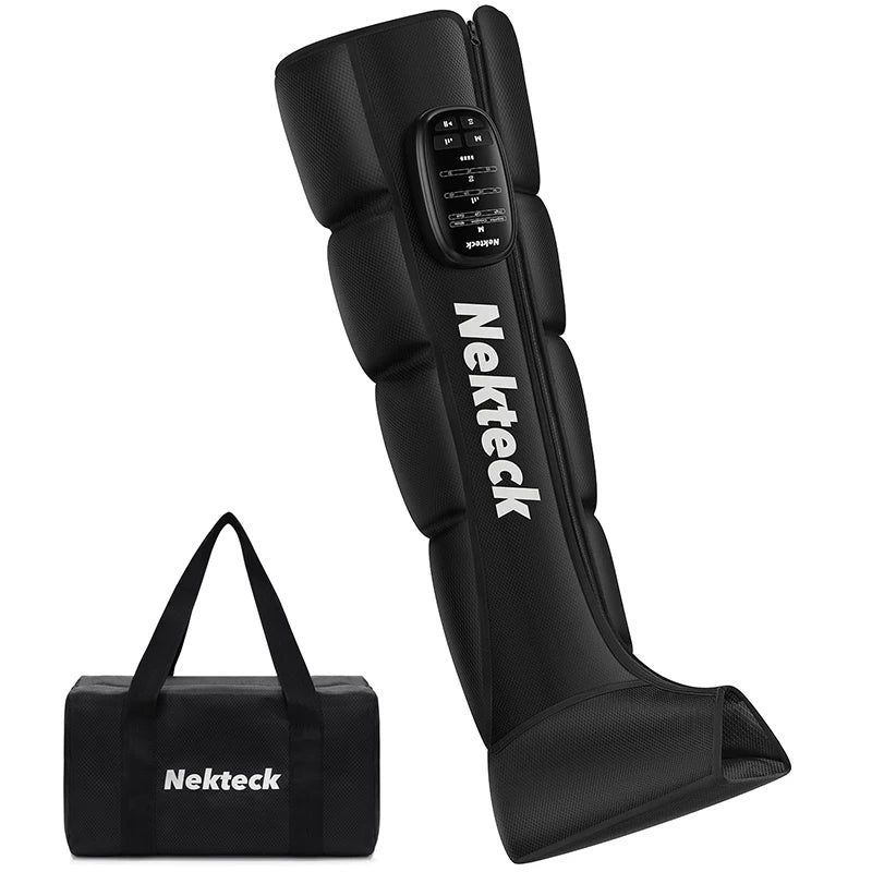 Nekteck Air Pressure Leg Massager Cordless Foot Massage Boots Kneading