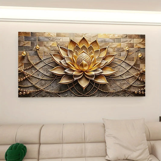 Modern Abstract Floral Canvas Art For Home Interior Decor