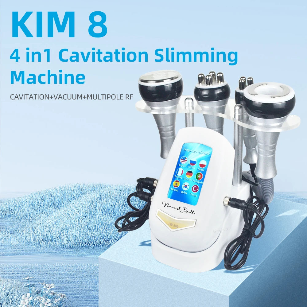 Sentidos 4 In 1 40K Ultrasonic Cavitation Machine Body Slimming