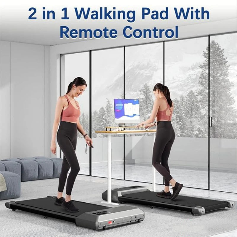 Superun Treadmill 300Lb Capacity Home 2In1 Walking Running