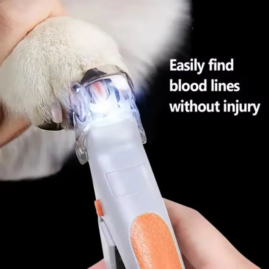 Pet Nail Clippers With LED Light For Dogs And Cats