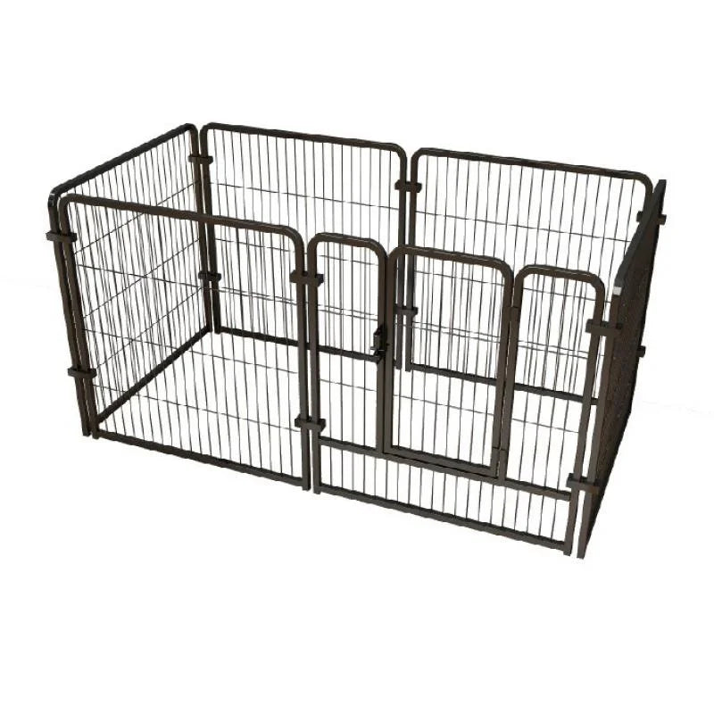 Foldable Four To Six Panels Dog Fence Playpen Heavy Duty Pet Cage