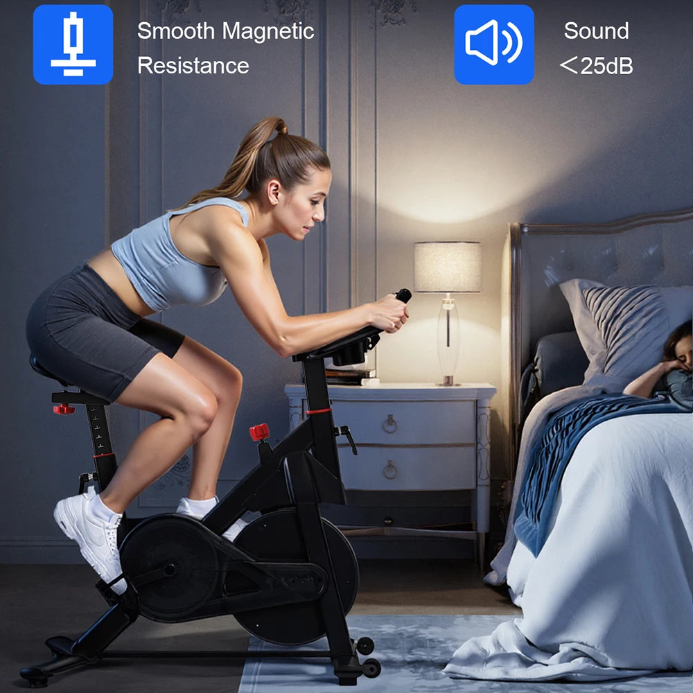Superun Magnetic Resistance Exercise Bike for Home Workouts