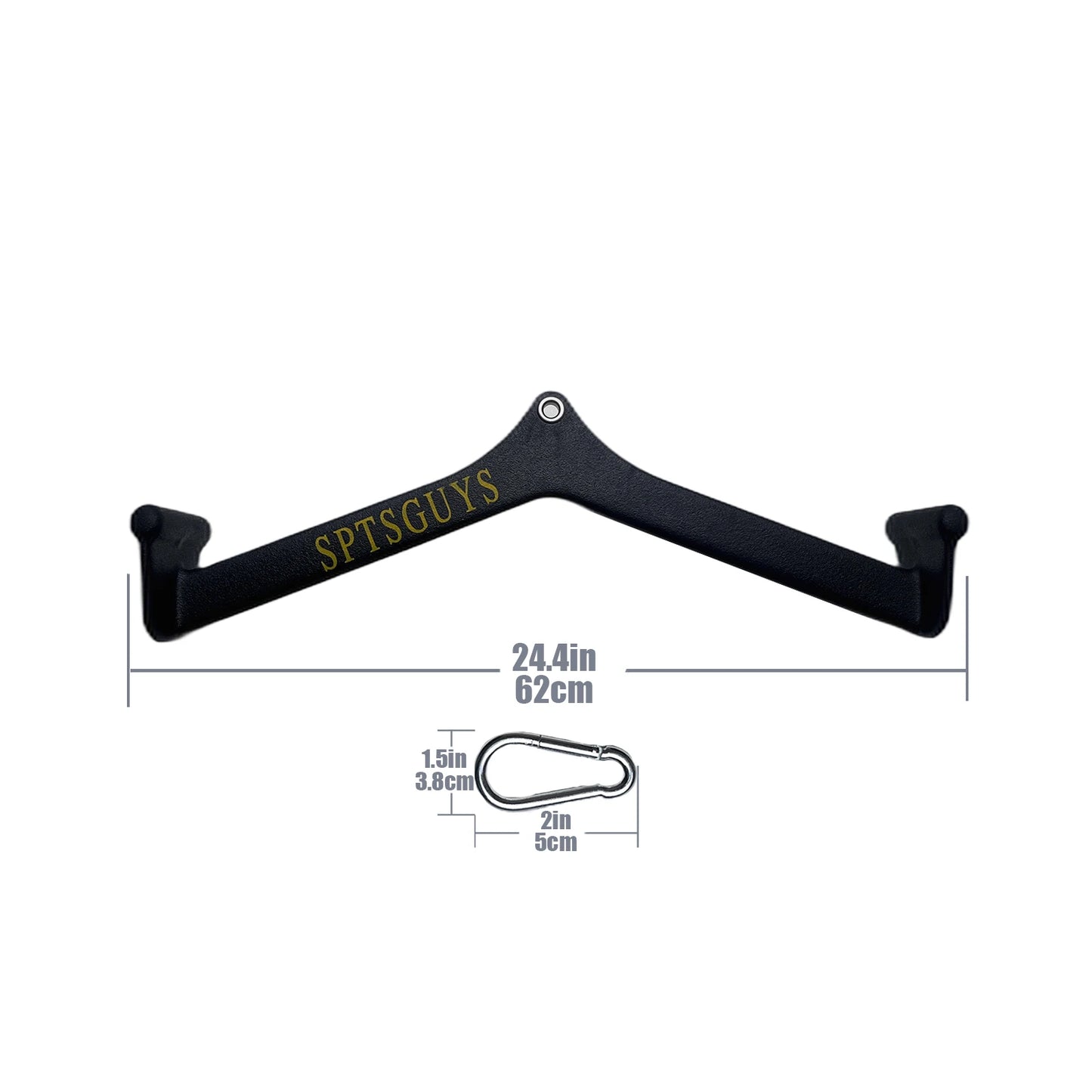 MARSAFIT Lat Pulldown Bar For Cable Pulley System Back Tricep