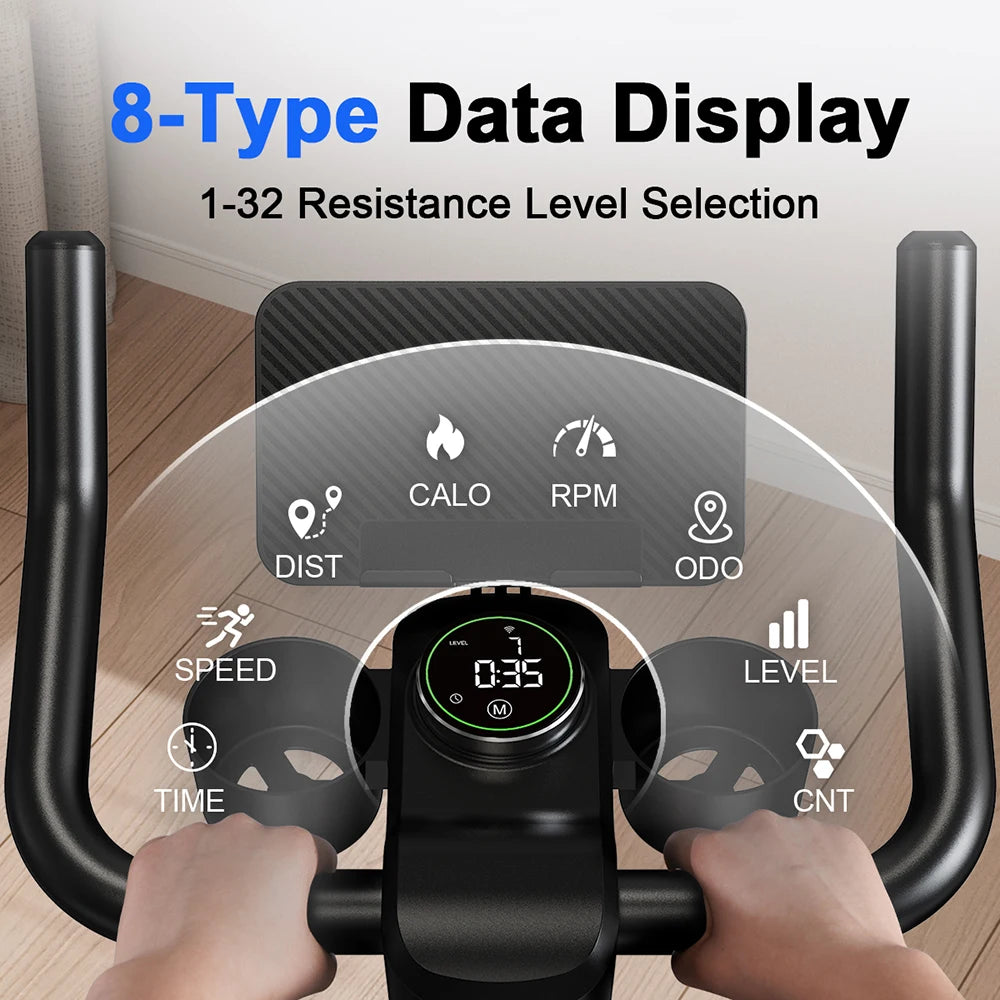 Superun Magnetic Resistance Exercise Bike for Home Workouts