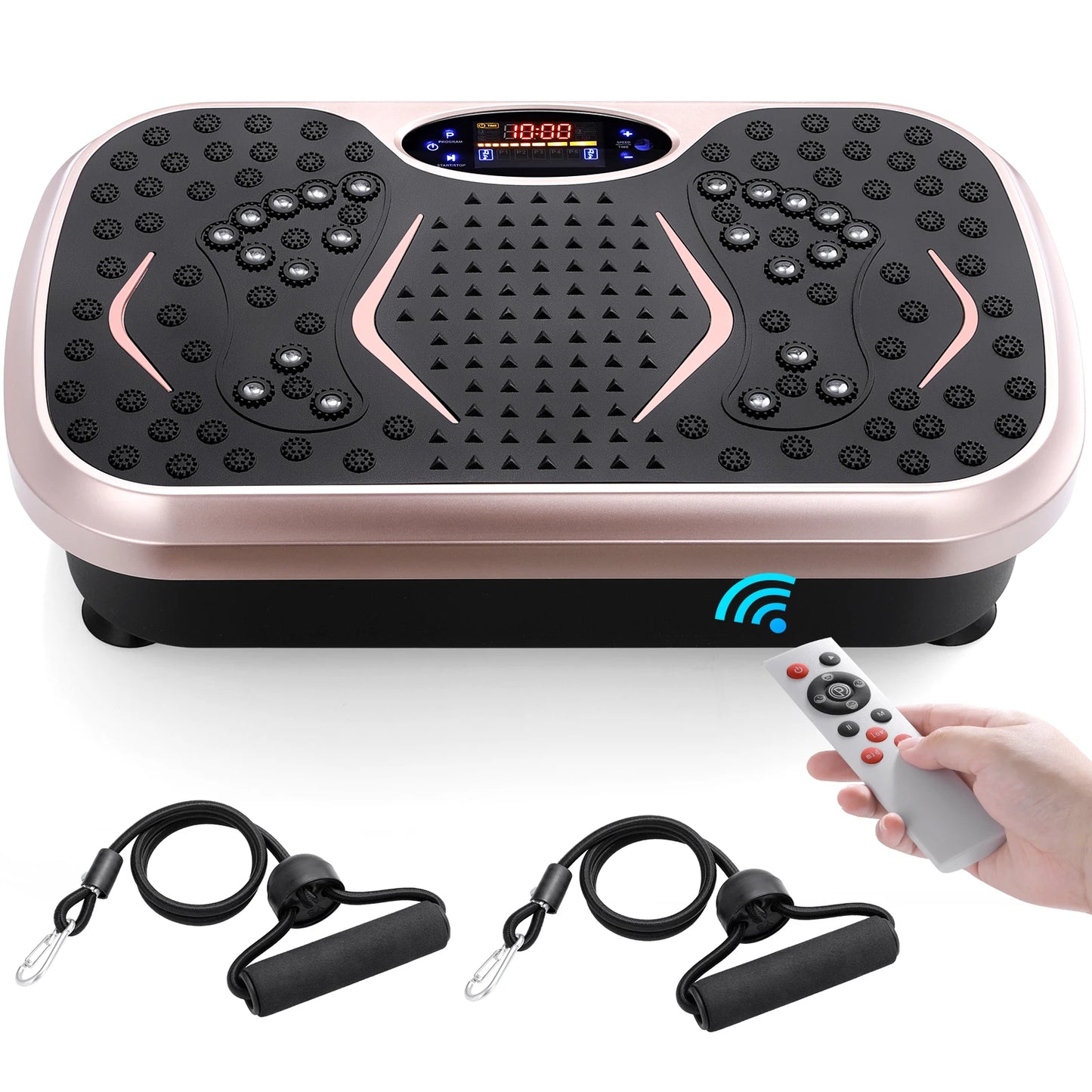 Homfa Vibration Plate Exercise Machine Whole Body Workout