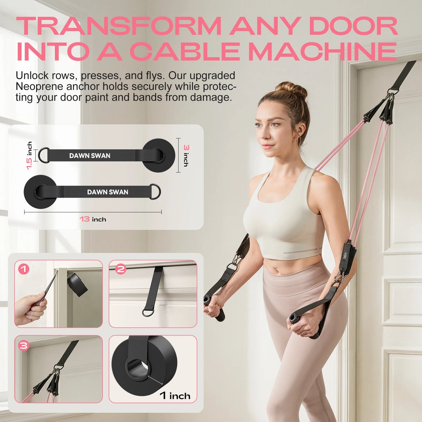 Pilates Bar Kit With Resistance Bands For Home Gym And Full Body Toning