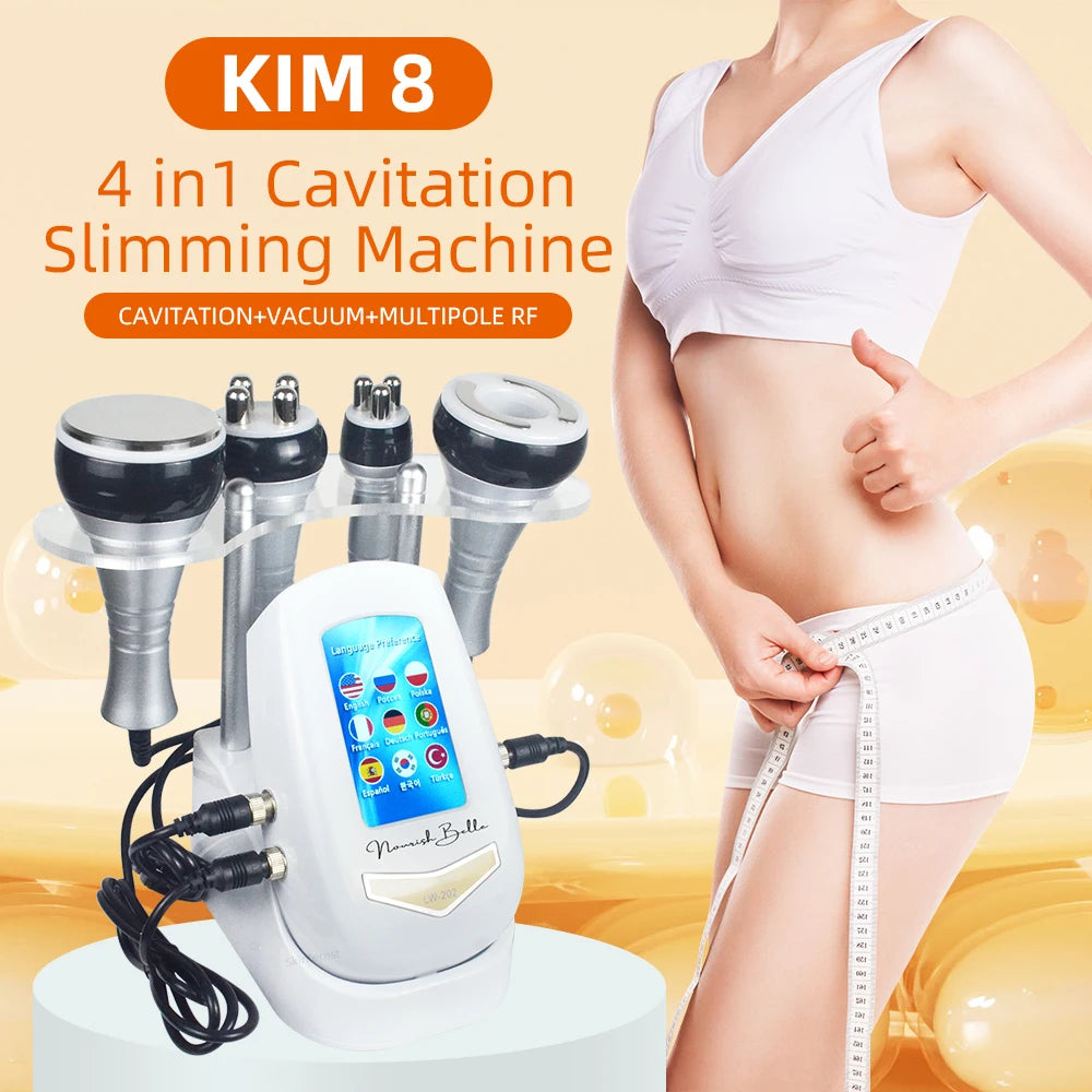 Sentidos 4 In 1 40K Ultrasonic Cavitation Machine Body Slimming