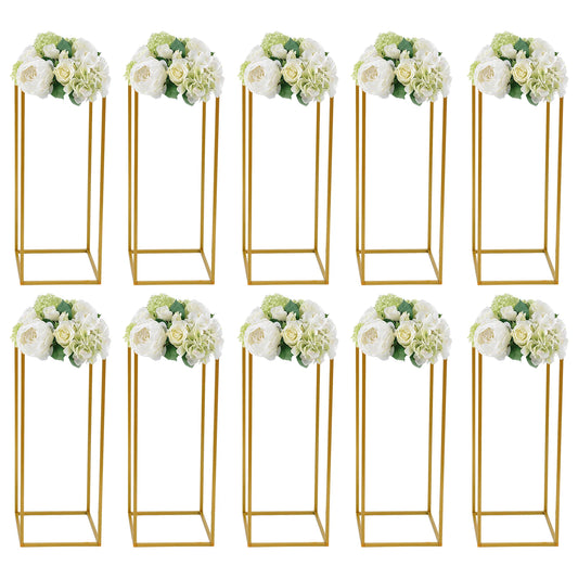 Metal Flower Rack Set For Elegant Weddings And Events