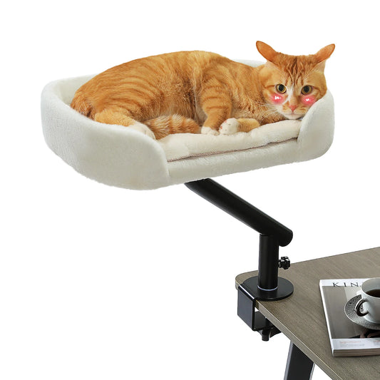 PAWZ Road Cat Desk Bed 360 Degree Rotatable Stand For Indoor Cats