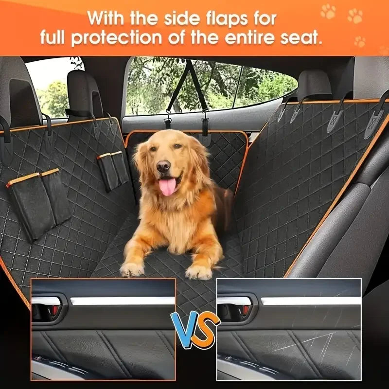 Waterproof Dog Car Seat Cover Hammock Nonslip Durable Back Seat