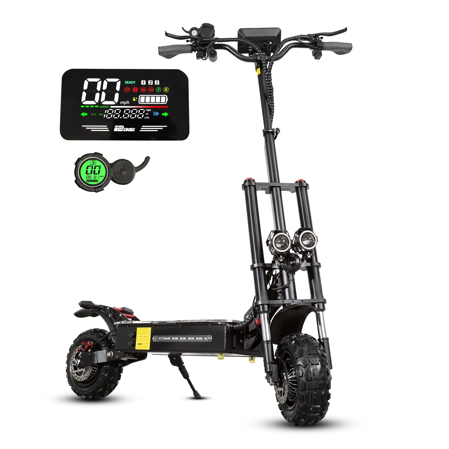 Q12 PRO Electric Scooter 3000W Dual Motors Folding Fast