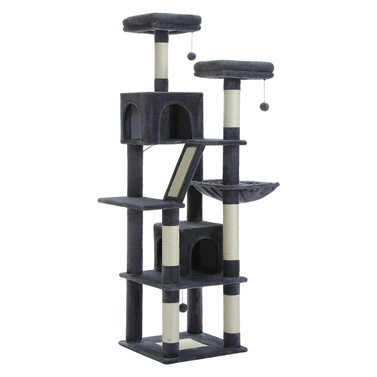 PAWZ Road Multi-Level Cat Tree Tower for Indoor Cats