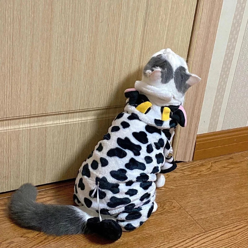 Soft Fleece Dog Jumpsuit For Small Dogs And Puppies