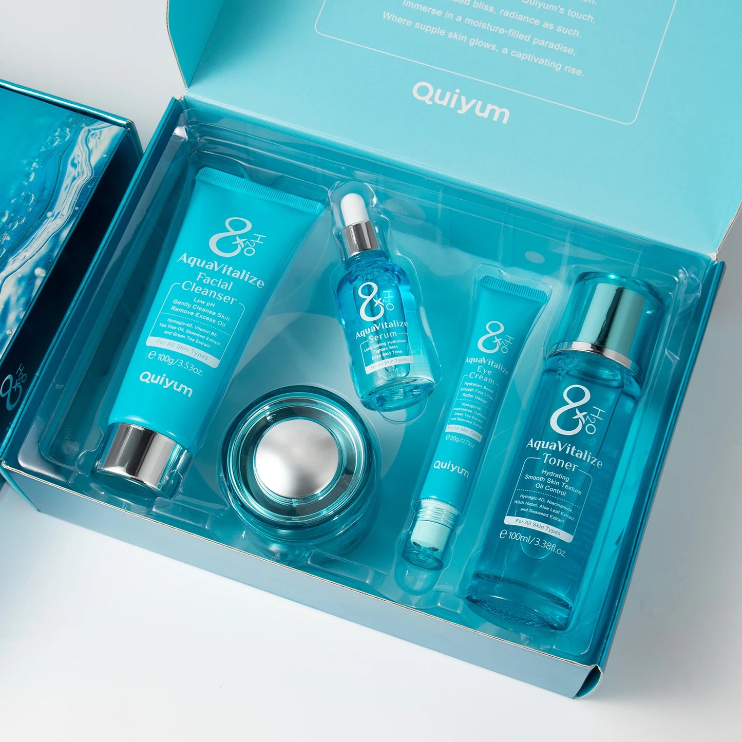 Laikou AquaVitalize 8X H2O Skincare Set 5Pcs Deep Hydration Kit