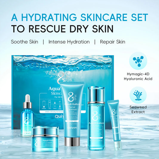 Laikou AquaVitalize 8X H2O Skincare Set 5Pcs Deep Hydration Kit