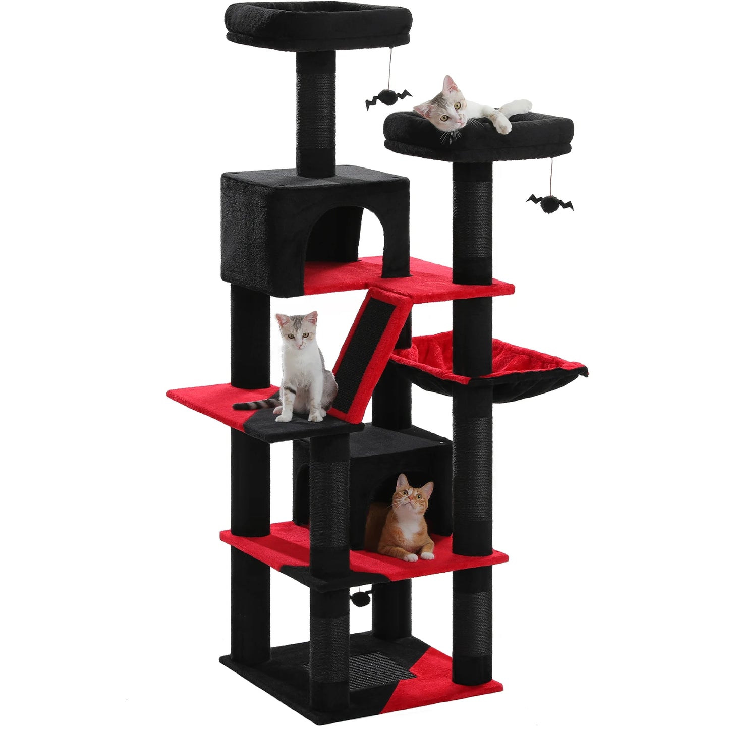 PAWZ Road Multi-Level Cat Tree Tower for Indoor Cats