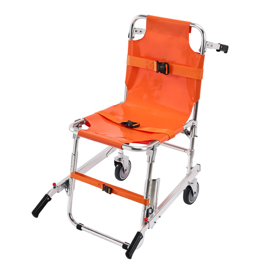 SucceBuy EMS Stair Climbing Chair Foldable Wheelchair Evacuation