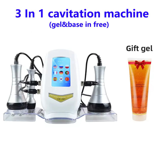 Moonic Beauty 40K 3 In 1 Cavitation Body Slimming Machine