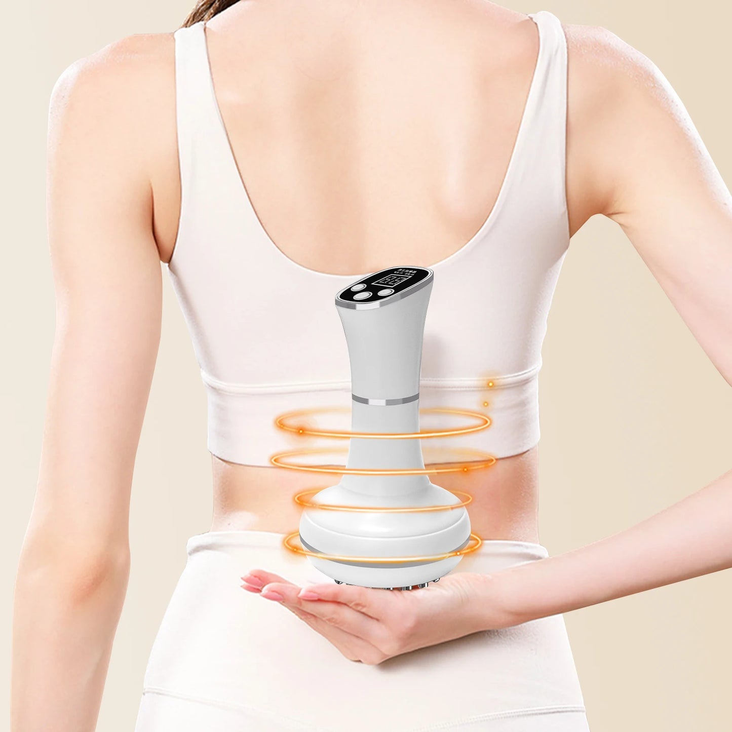 Meridian Massager For Neck Shoulders Back Legs Abdomen Scraping Tool