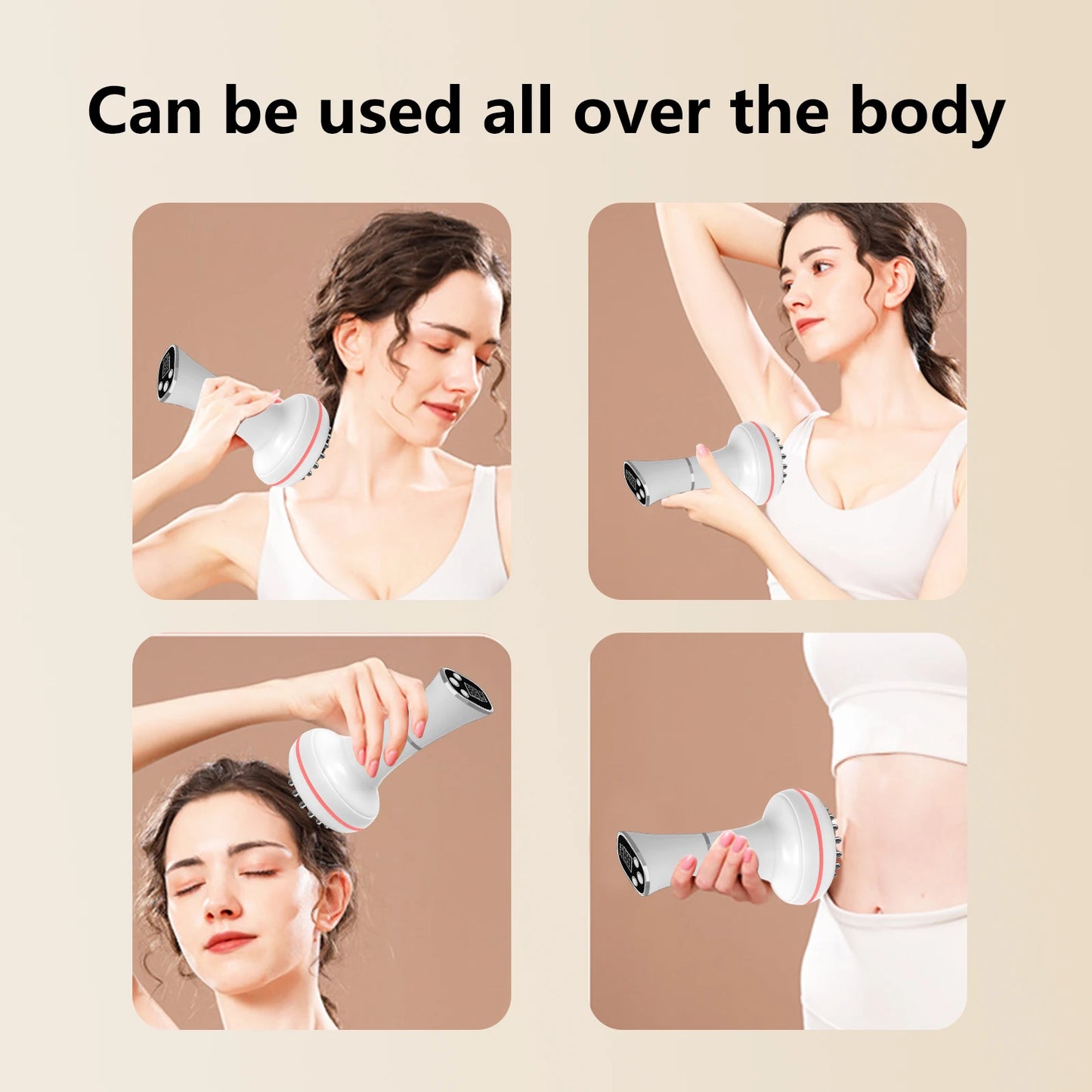 Meridian Massager For Neck Shoulders Back Legs Abdomen Scraping Tool