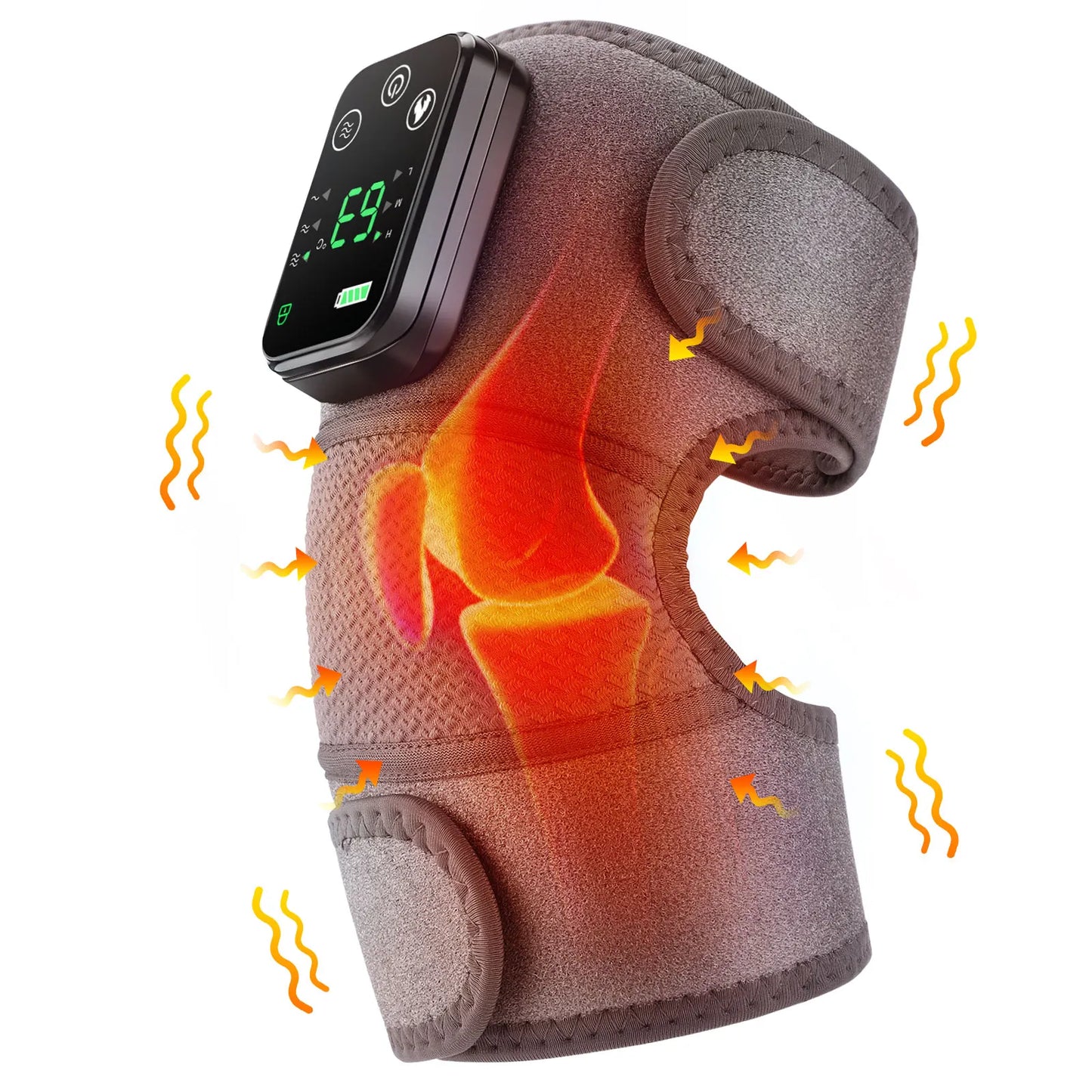 Hailicare Knee Heating Massager With Hot Compress And Vibration