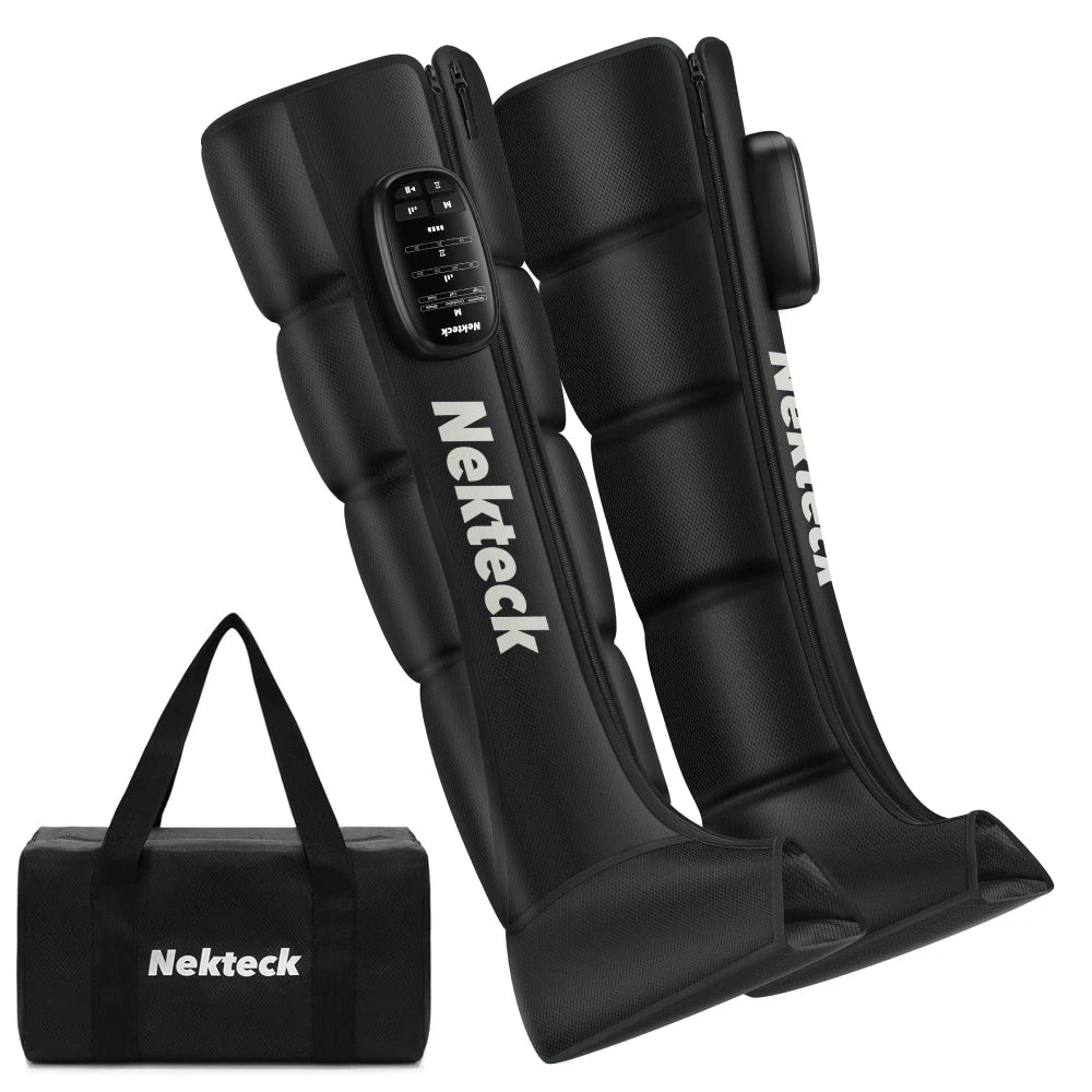 Nekteck Air Pressure Leg Massager Cordless Foot Massage Boots Kneading
