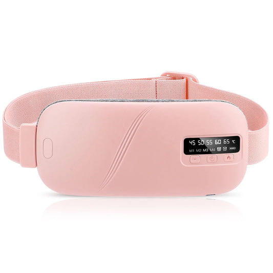 PASTSKY Waist Massage Belt Five Modes Heating And Vibration For Menstrual Cramps