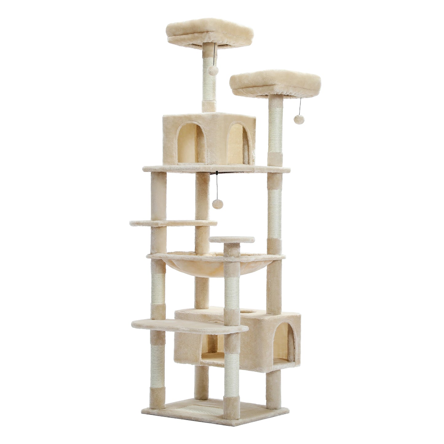 PAWZ Road Multi-Level Cat Tree Tower for Indoor Cats