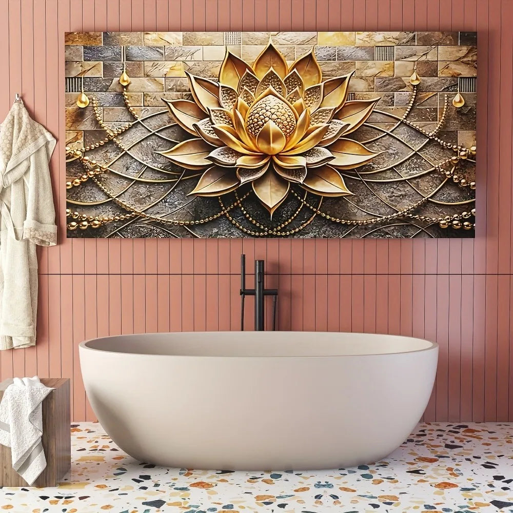 Modern Abstract Floral Canvas Art For Home Interior Decor