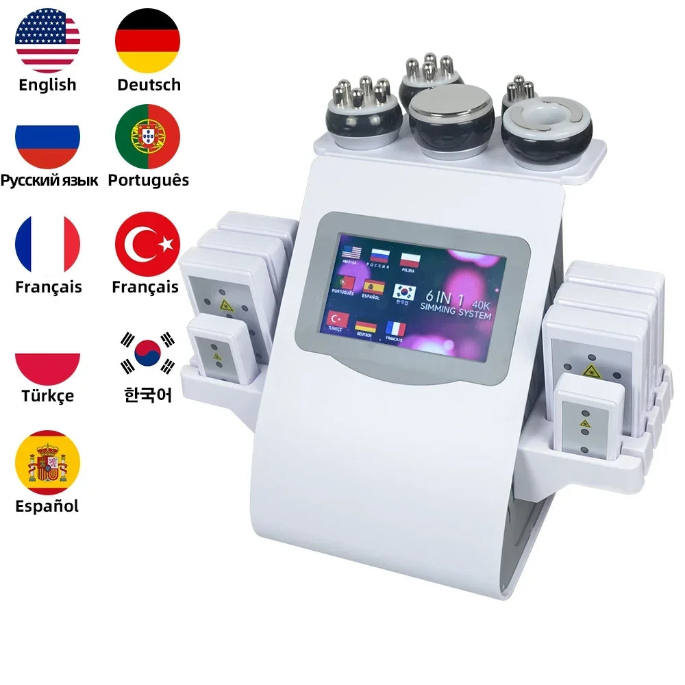 Missheart 6 In 1 Professional Cavitation Machine KIM 8 40K